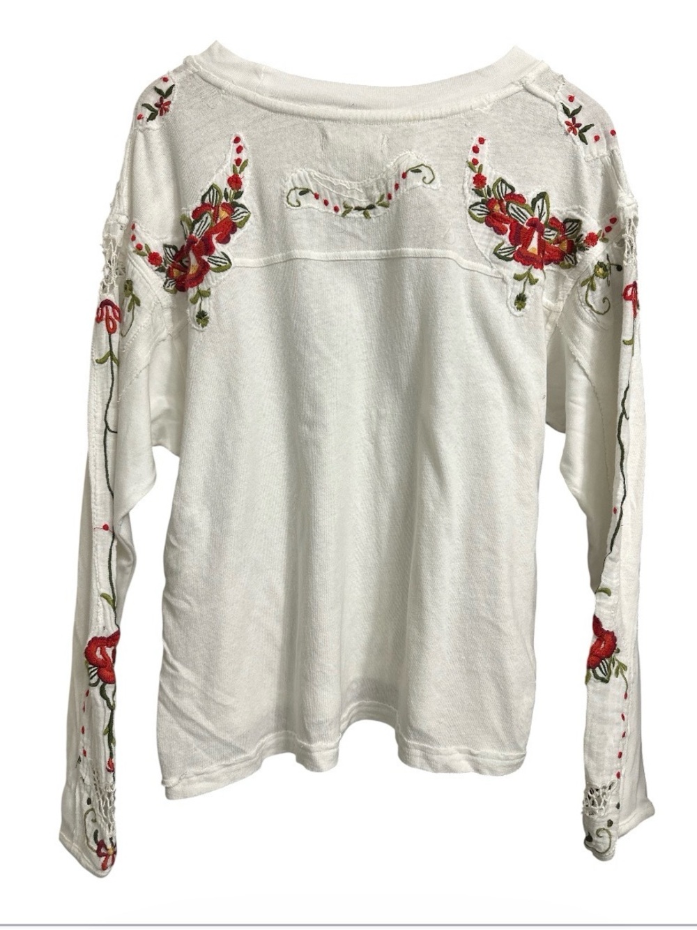 NWT Free People "We The Free" Lilith Tee in Ivory Size S - Picture 4 of 5
